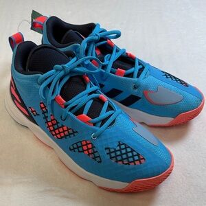 adidas Turquoise and Coral Athletic Shoes